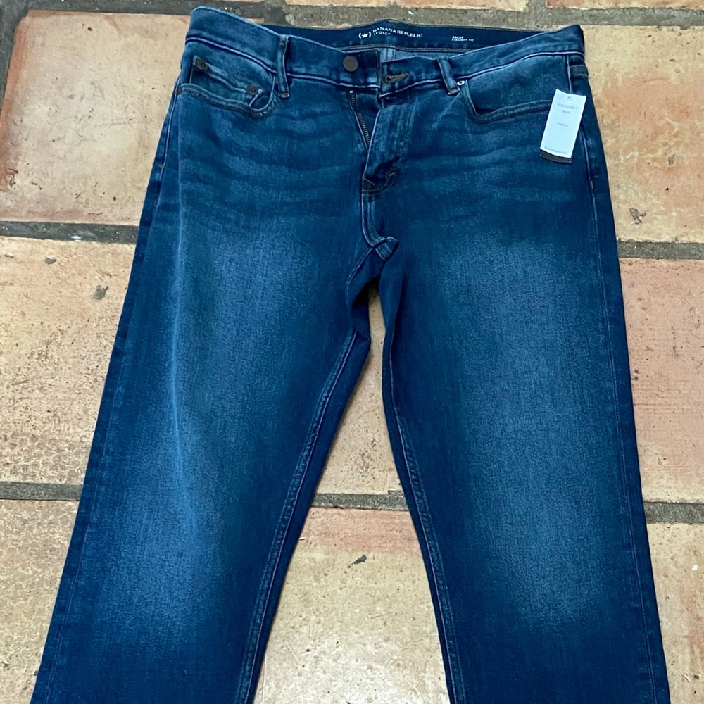 NWT Banana Republic Legacy Jeans 34x34 straight fit